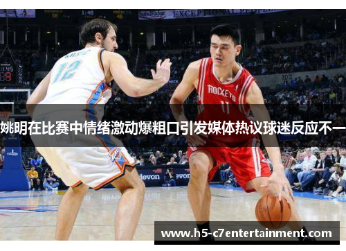姚明在比赛中情绪激动爆粗口引发媒体热议球迷反应不一