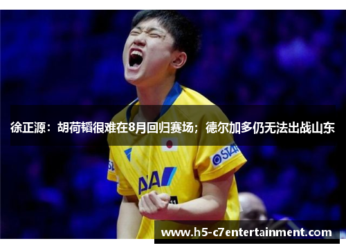 徐正源:胡荷韬很难在8月回归赛场;德尔加多仍无法出战山东 徐正源:胡荷韬很难在8月回归赛场;德尔加多仍无法出战山东